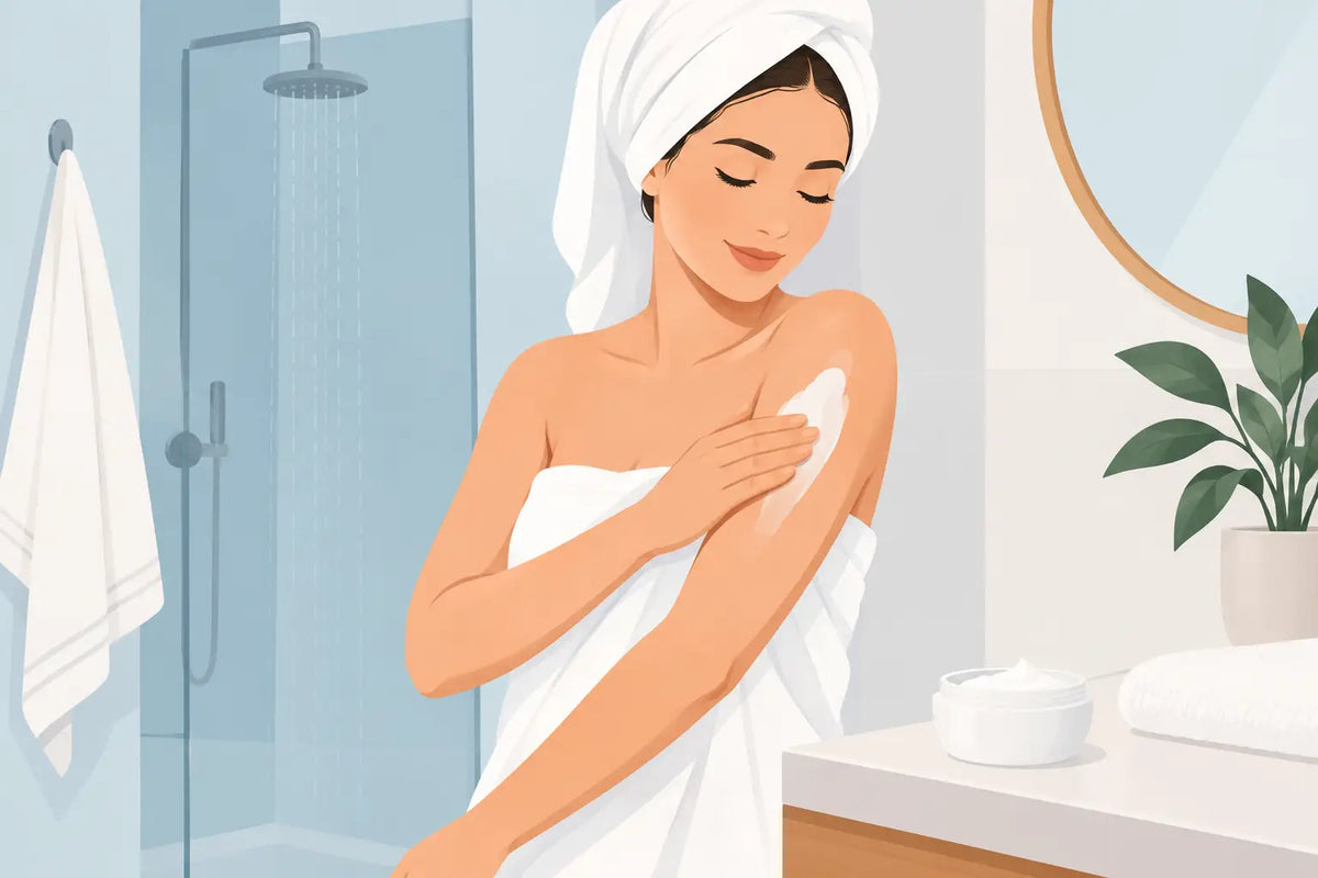 How to Apply Body Cream After a Shower Properly